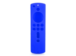 1 Capa Protetora Antiderrapante e Antipoeira para Controle Remoto, Feita de Silicone Macio e Durável, para Fire Tv de 5,9 Polegadas, Azul AQUAFORGE