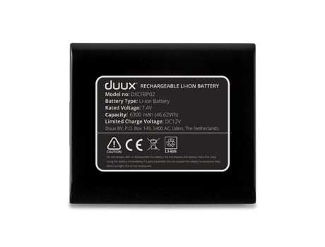 Dock E Accu Para Duux Whisper Flex Dxcfbp02 6300mah 12 Horas De Tempo De Uso (ultimate)