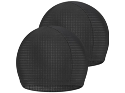 Gorro De Natação De Tela De Poliéster, Elástico, Não Arranha O Cabelo, Antideslizante, Para Adultos E Crianças