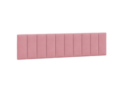 Travesseiro de Cabeça Hanko 200 cm Veludo Rosa MAISON EXCLUSIVO