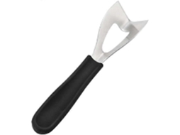 Fatiador De Queijo De Aço Inoxidável Com Cabo De Silicone, Preto Everley891
