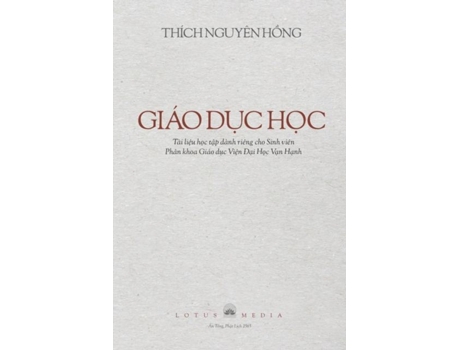 Livro Giáo D?c H?c De Thích Nguyên H?ng (inglês)