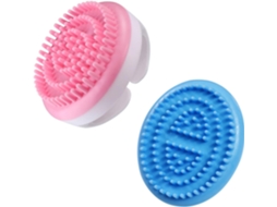 Conjunto De 2 Escovas Massagem Corporal Esfoliantes Plástico Ipetboom Para Banho E Shampoo, Ferramenta De Cuidados