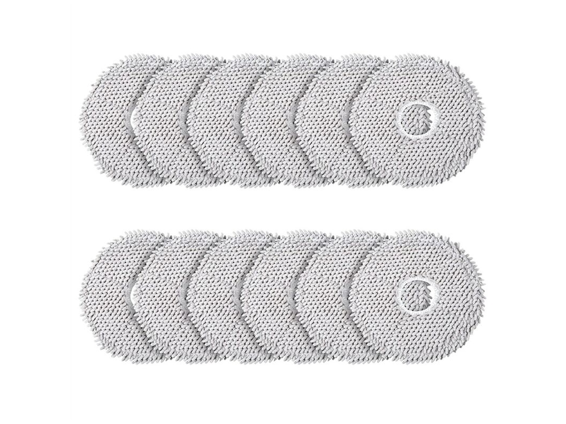 Pacote com 12 Lenços Umedecidos para Aspirador Robô X10+ e L10s Ultra/l10 Ultra, Acessórios para Esfregão de Microfibra BRILVIBERA