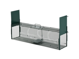 Armadilha para animais, 100x25x28 cm, verde S/MARCA