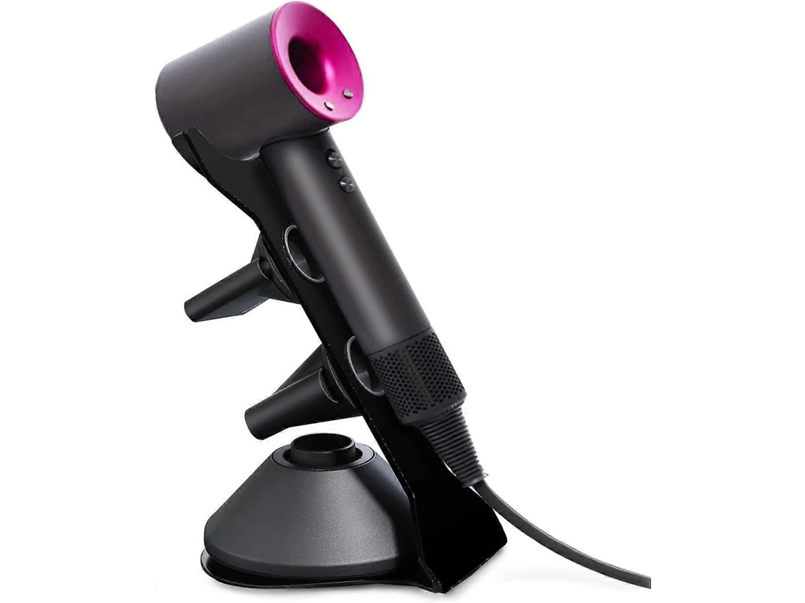 Suporte para Secador de Cabelo, 3 em 1, em Liga de Alumínio, para Secador de Cabelo Dyson Supersonic, Preto. TAISHENGDA