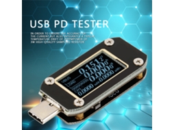 Laxiscreed Tester Usb Pd Qc Para Verificar Tensão, Corrente E Ruído Em Dispositivos Eletrónicos