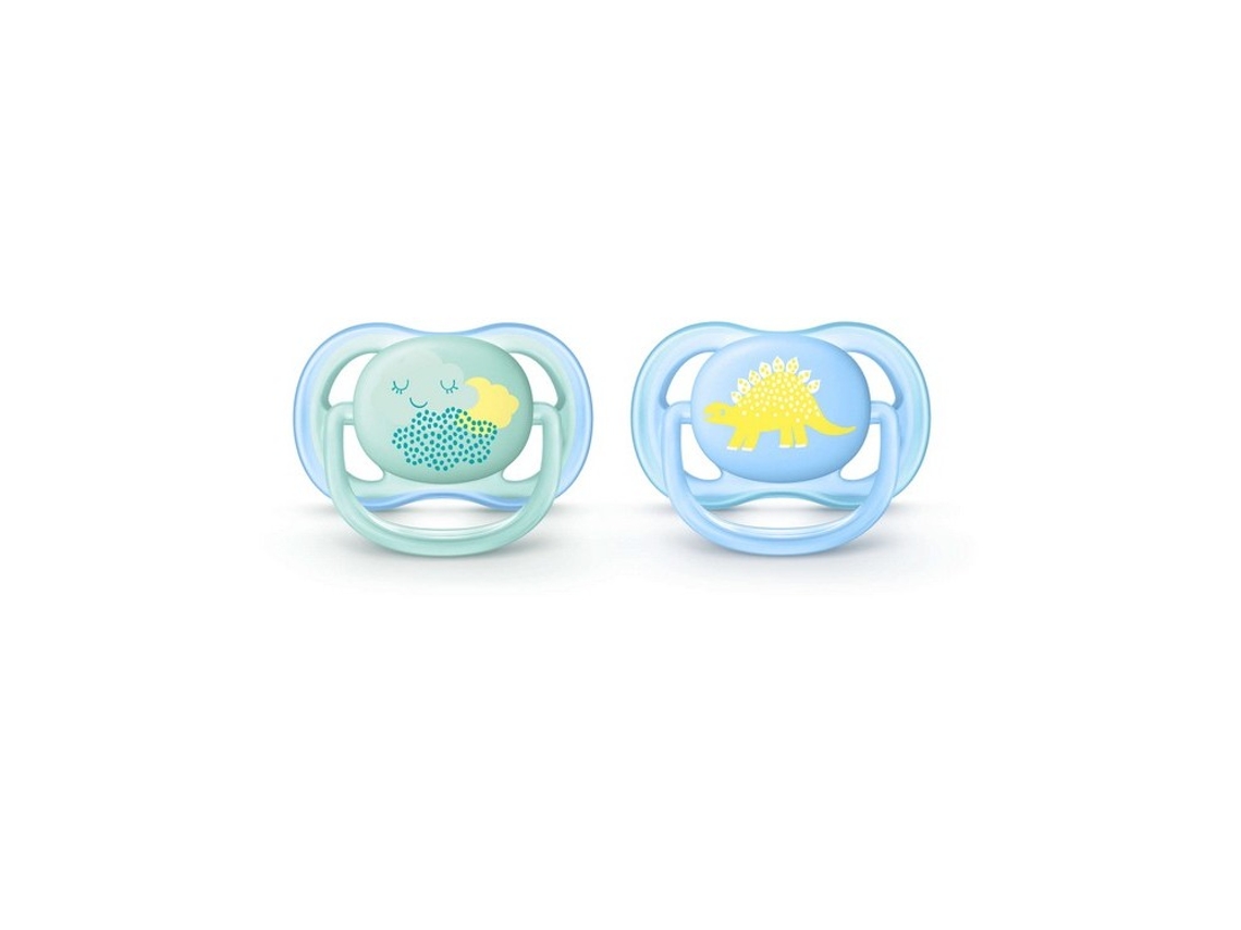 Chupetas PHILIPS AVENT Night Time (0-6 m, 2 uds)