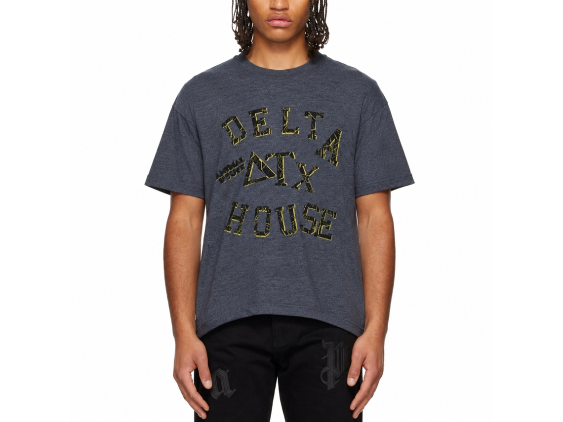 Rockinstone Animal House Movie Smashed Heather Navy Adult T-shirt Size:xl