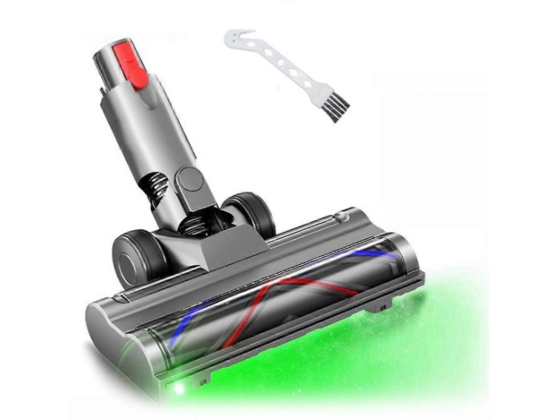 Direct Drive Brush Head For V10 Slim V12 Slim Vacuum Attachment With Led Dust Detection For Carpet Floor Clean