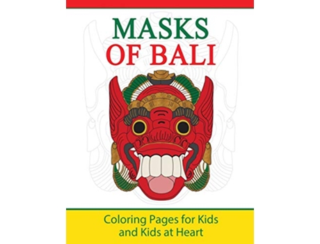 Livro Masks of Bali Coloring Pages for Kids and Kids at Heart HandsOn Art History de Hands-On Art History (Inglês)
