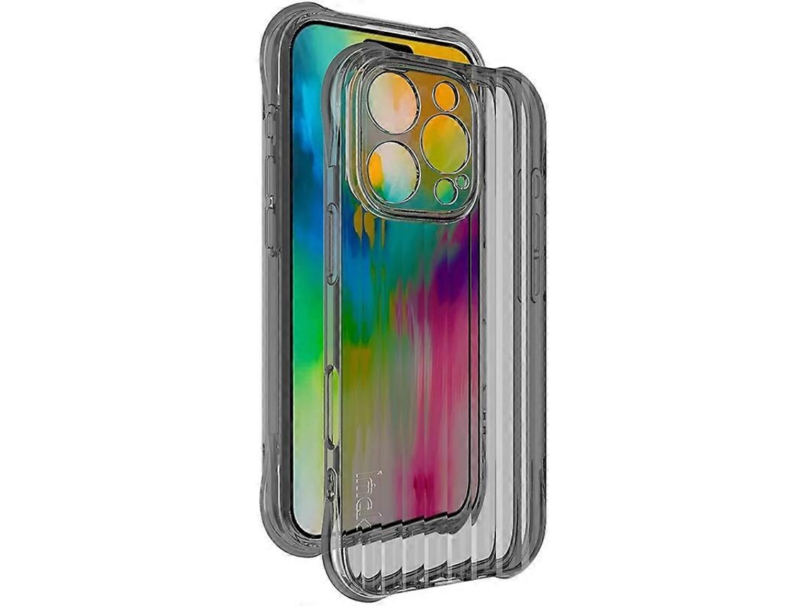 Capa Imak Para Iphone 16 Pro Max, Capa De Tpu Macio Resistente A Choques E Textura Ondulada