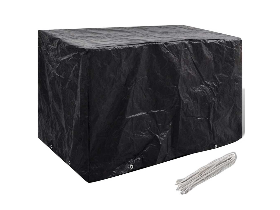Vidaxl Capa Para Mobiliário De Jardim Com 8 Ilhós 140x70x90 Cm