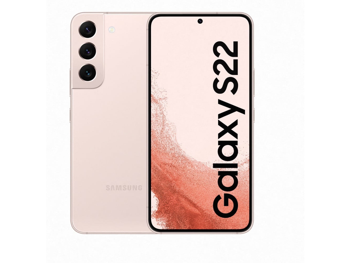 Smartphone SAMSUNG Galaxy S22 5G 256Gb S901B Ds Rosa Grau C Mais (Recondicionado Sinais de Uso)