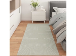 Vidaxl Tapete Para Uso Interno E Externo Palmeras Verde 80 X 200 Cm