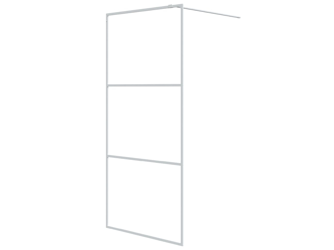 Shower Wall, Shower Walls Vidaxl Branco Vidro (90 X 195 Cm)