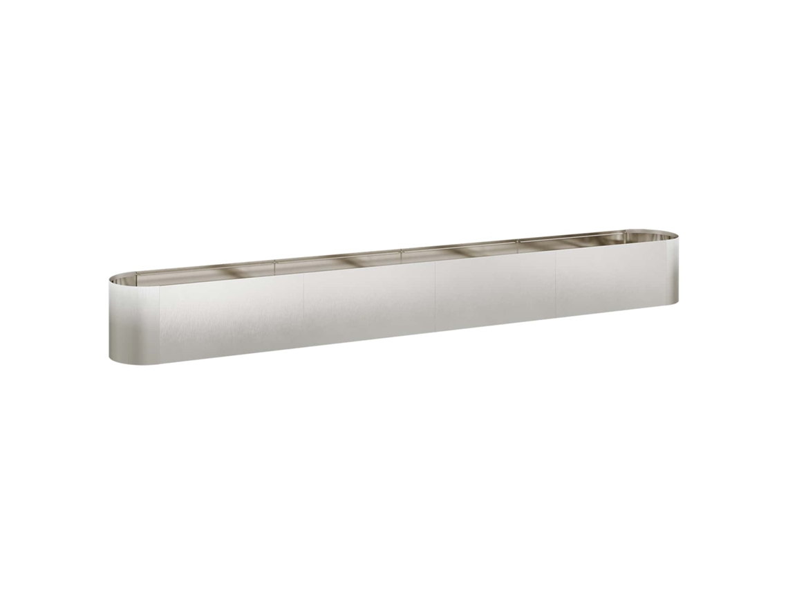 Vidaxl Cama De Jardim Elevada Aço Inoxidável 360 X 40 X 40 Cm