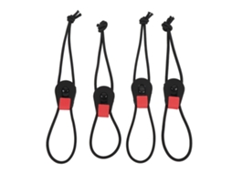 Afastadores Elásticos Ajustáveis para Vara de Pesca 4pcs