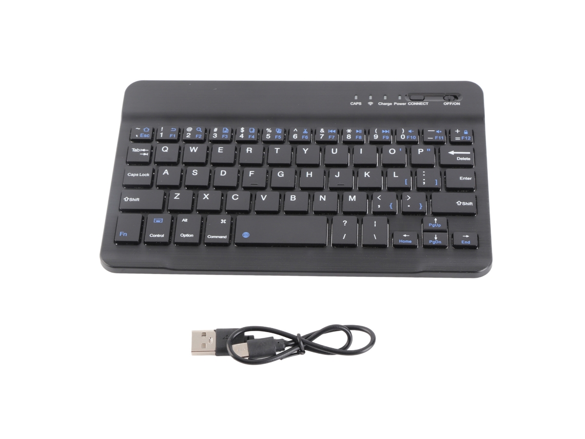 Teclado Bluetooth Mini Portátil De 7 Polegadas Com 59 Teclas, Design Chocolate, Apto Para Tablets E Smartphones Hb030b