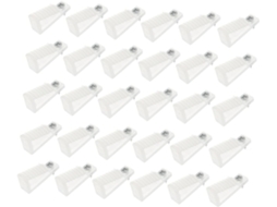 Ganchos Para Luzes De Natal 3 Mm Com Parafusos, Clipes Plástico Resist