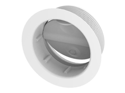 Grelha De Ventilação Ajustável, 65 Mm, Branca