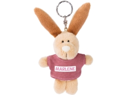Saco De Chave Coelho Com Camisola Marlene 10cm, Bege