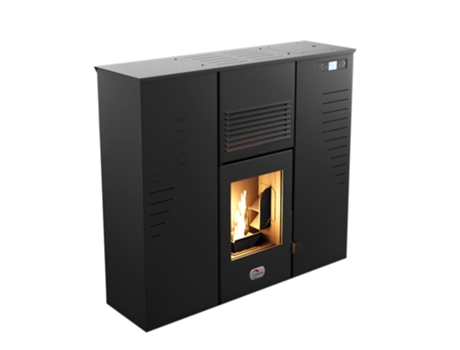 Estufa de Pellets Air Slim Alize 12,5 Kw Negro Sannover