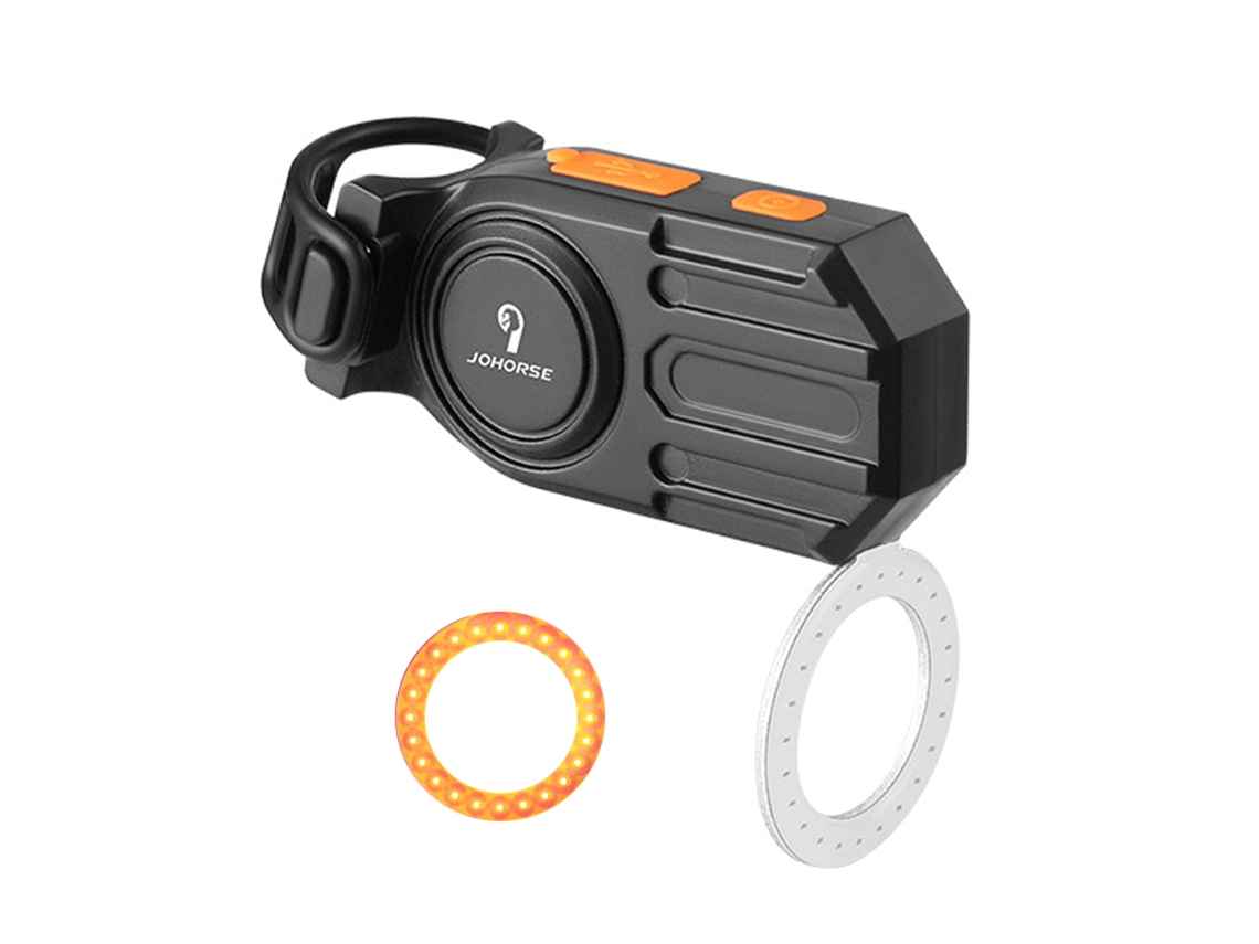 Luz Traseira Mali USB Recarregável com Múltiplos Modos para Mountain Bike e Estrada