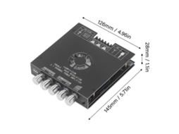 Módulo Amplificador Áudio Bluetooth Com Controles