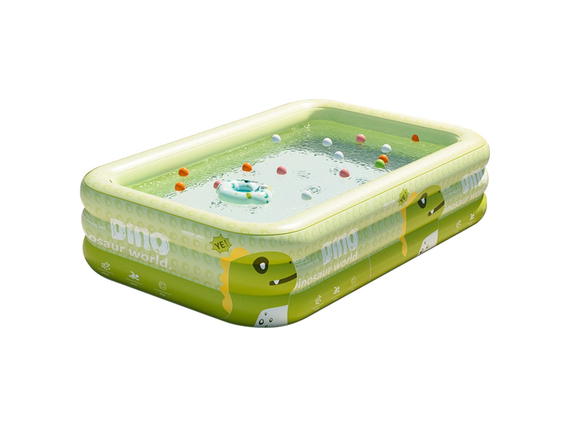 Piscine Gonflable – Piscine Domestique Em Pvc Épais Pour Enfants (avec Motivos, 1,5 M, 3 Boudins)