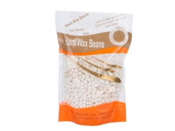 2026 300g Cera de Quitar Pelo de Punto de Fusión Bajo Frijol para Pelo Fin Cuerpo Leche Blanca