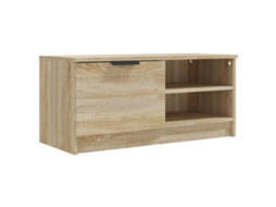 TV Móvel Cor Carvalho Sonoma MAISON EXCLUSIVE em Madeira Processada (80x35x36,5 cm)