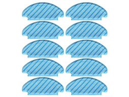 Pacote com 10 Panos de Microfibra Laváveis​​ para Aspirador de Pó N8, N8+ T8 T9 BRILVIBERA