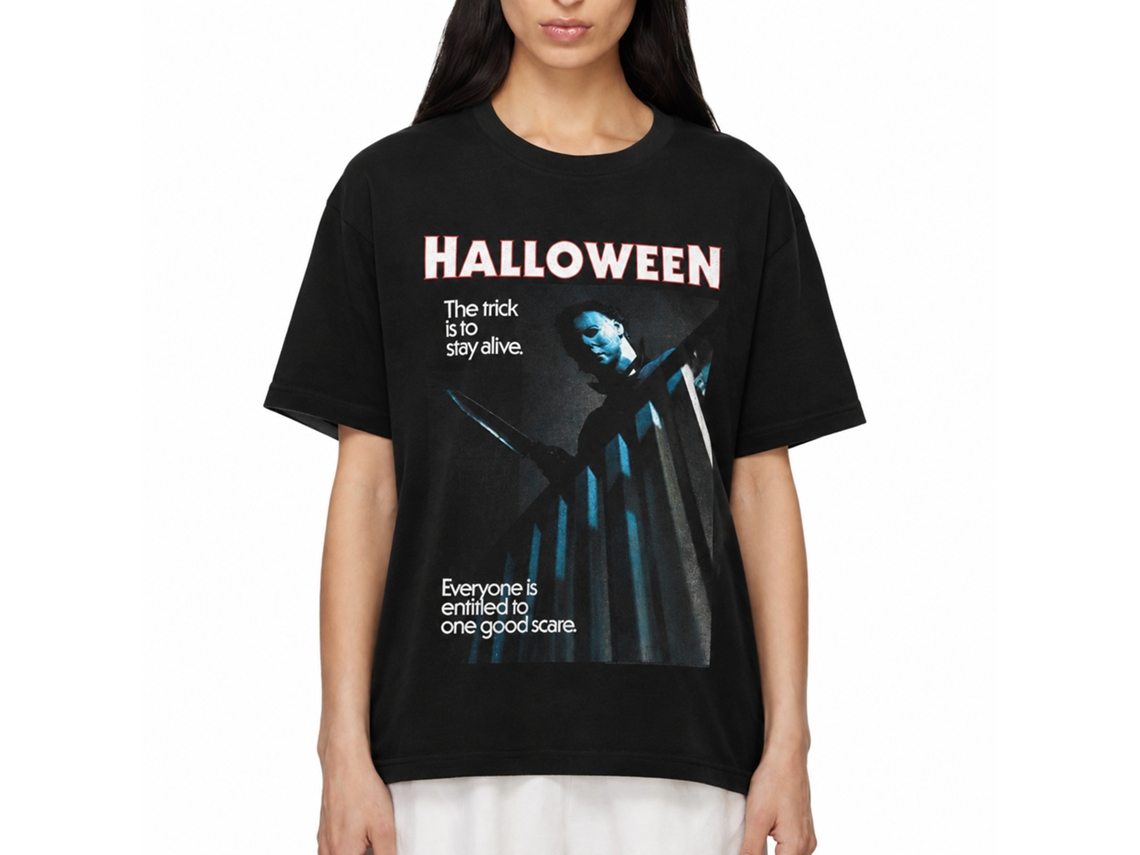 Rockinstone Halloween Stay Alive Black Adult T-shirt Size:xxxl
