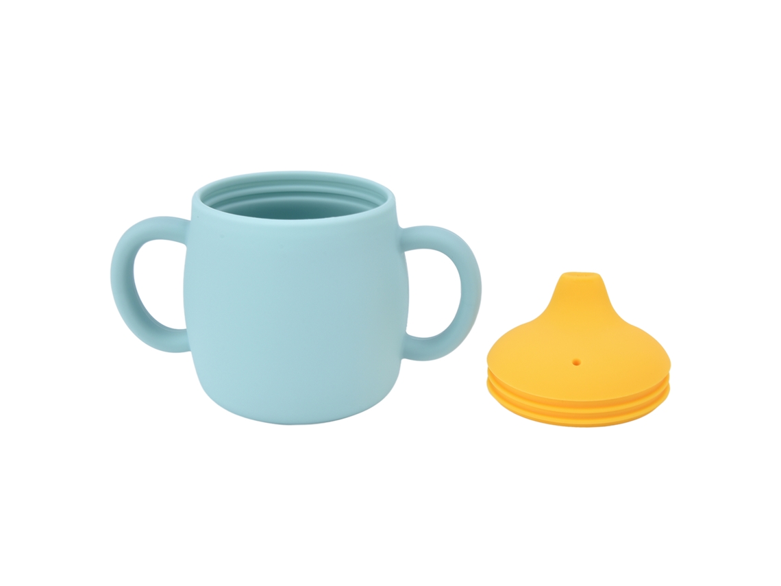 Copo de Aprendizado para Bebê 280ml Silicone | S/MARCA