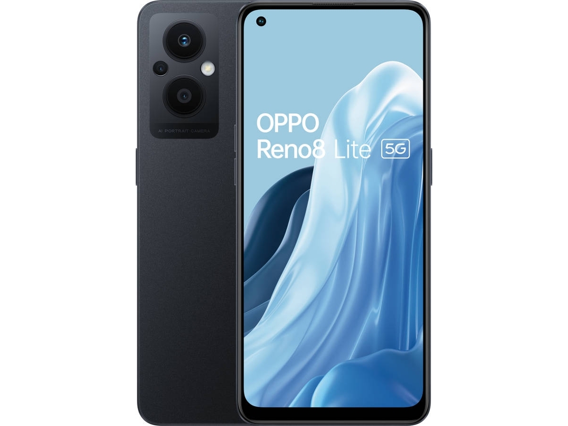 Smartphone OPPO Reno 8 Lite 5G (Outlet Grade B - 6.43'' - 8 GB - 128 GB - Preto)