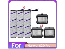 Kit De Acessórios Para Aspirador De Pó E Água Narwal S20 Pro. Inclui Filtros Hepa E Escovas Rotativas._ozo