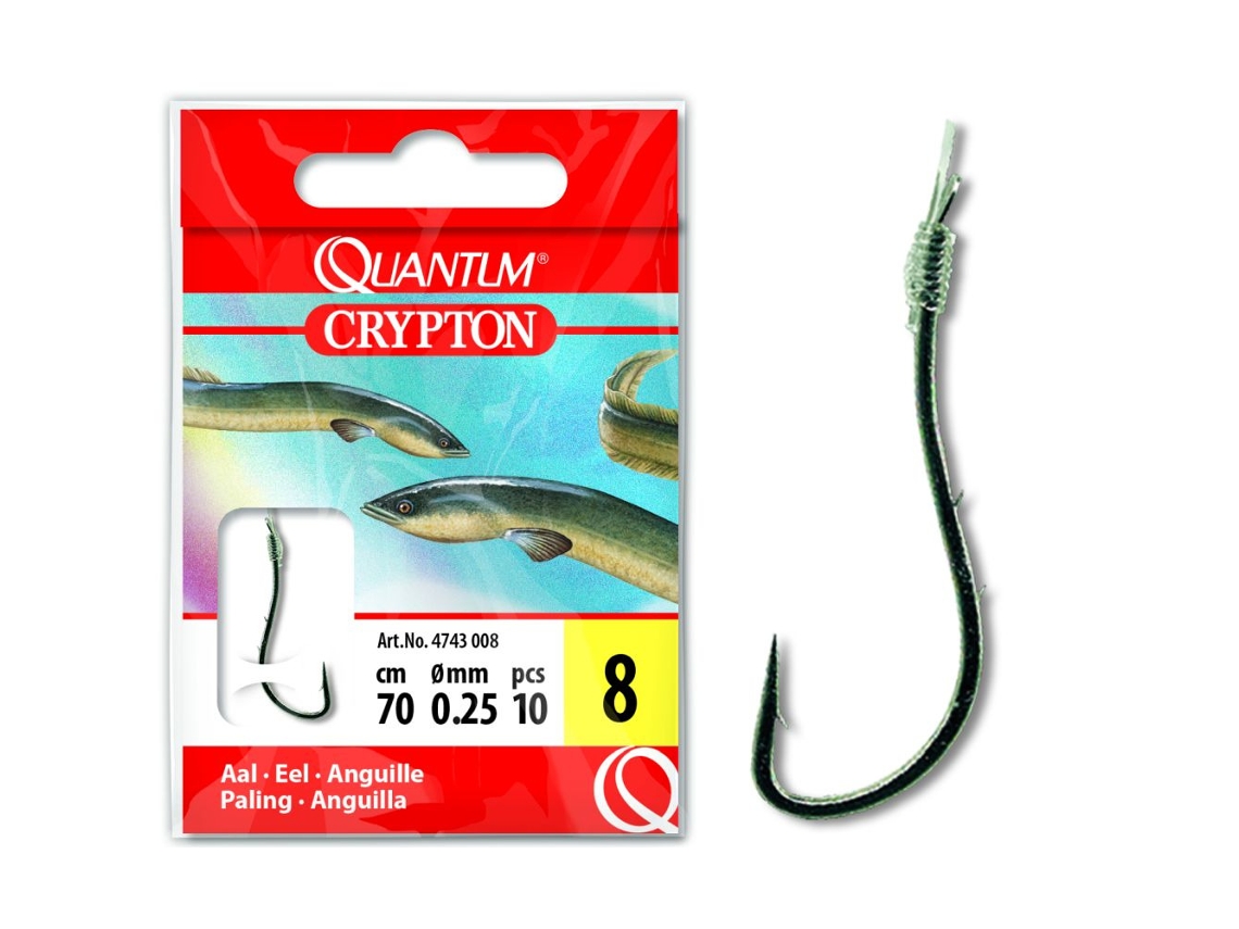 10 Peças de Ganchos -Nylon QUANTUM Crypton 70 Cm