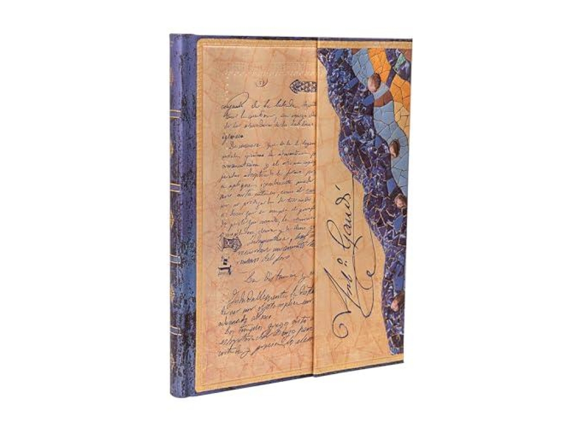 Livro Gaudi The Manuscript of Reus Ultra Lined Hardback Journal de Paperblanks (Inglês)