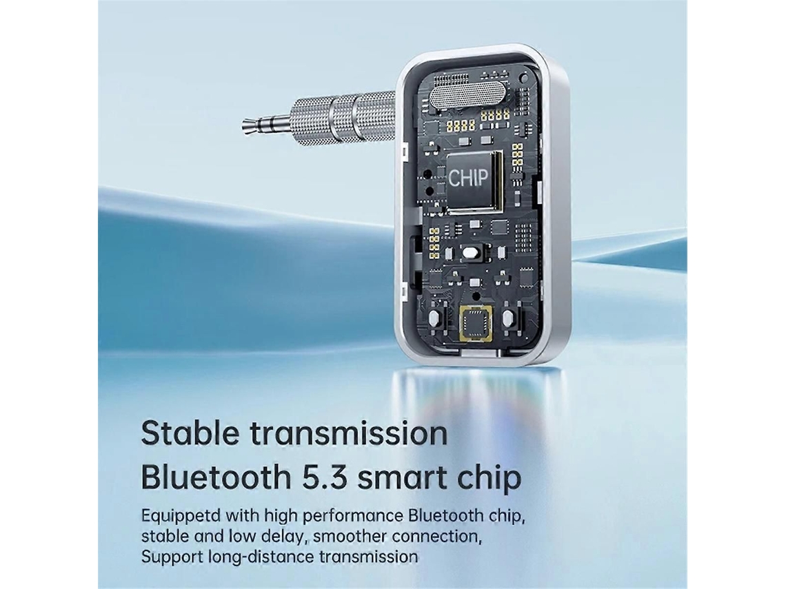 Adaptador Transmissor/receptor Bluetooth 5.3 Para Áudio Sem Fio