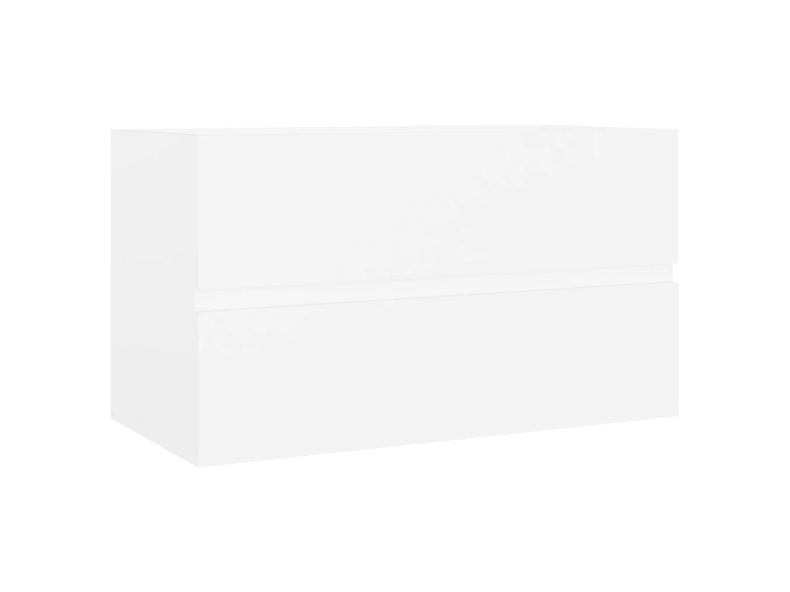 Armário de lavatório VIDAXL Branco Madeira processada (80x38.5x45 cm)