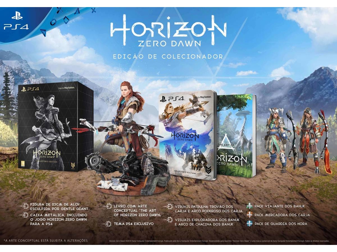 Horizon Zero Dawn em números