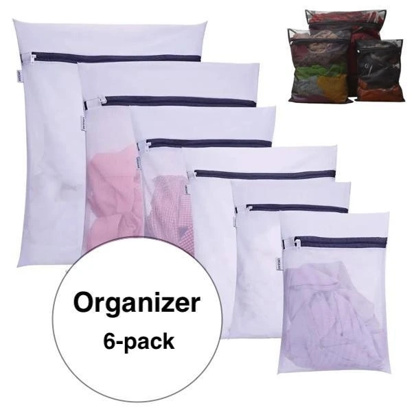 Conjunto Organizador de Mala, Viagem, de Branco AQUAFORGE