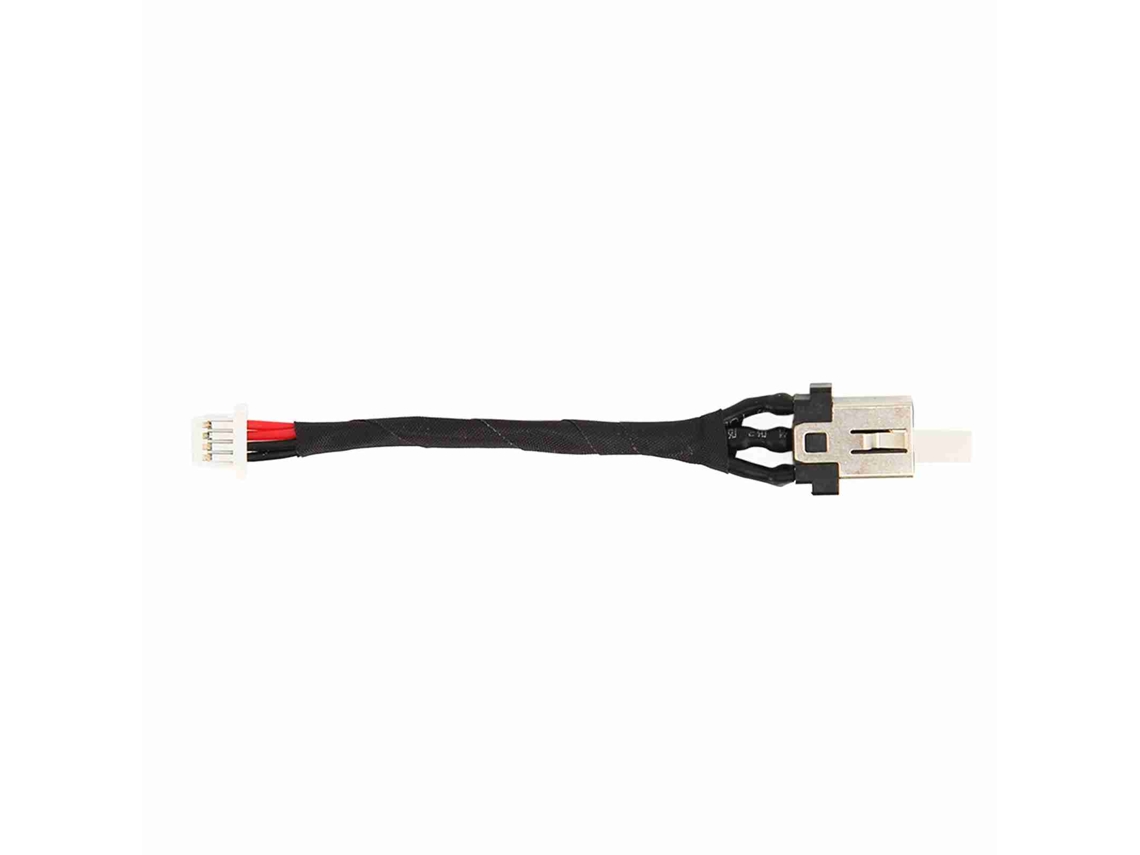 Cabo De Interface De Energia Dc De Material Abs Resistente A Danos Para Lenovo Yoga 720 12ikb Luz Dourada