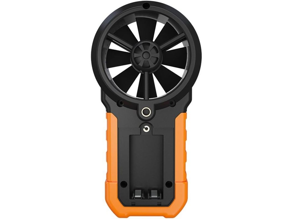 Anemômetro Digital Portátil Ms6252a Com Lcd E Retroiluminação Para Medir Velocidade Do Vento E Volume De Ar