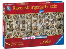 Puzzle RAVENSBURGUER A Capela Sistina (1000 Peças)