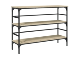 Console Table, Console Tables Vidaxl Marrom Madeira Processada (n/a)