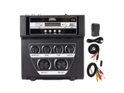 Mixer de Som Portátil LAXISCREED Bluetooth Mp3 Karaoke