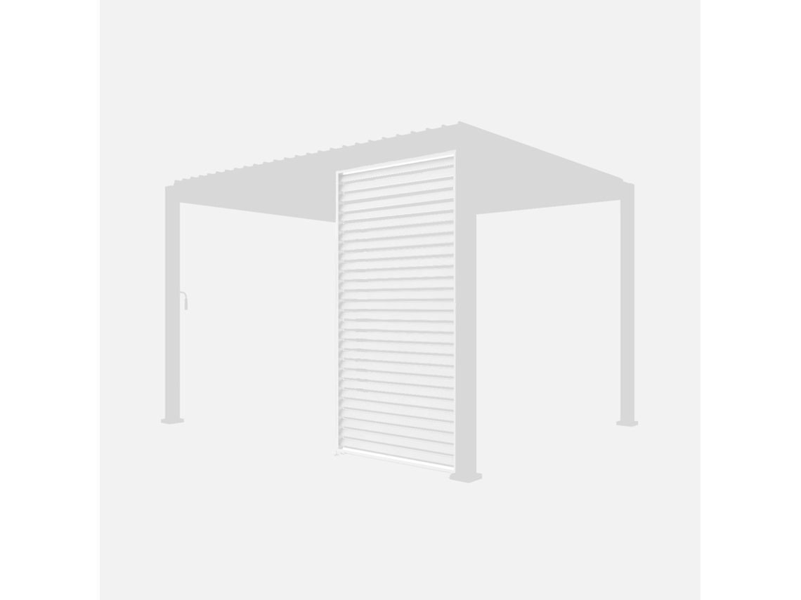 Persiana Bioclimática Para Pérgula 130cm | Sweeek