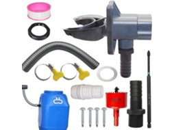 Kit E Peças Para Sistema Desviador De Água Da Chuva Faça Você Mesmo